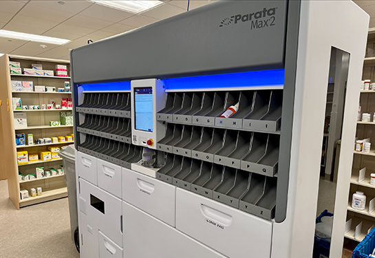 Parata Max 2 high-speed vial-filling robot