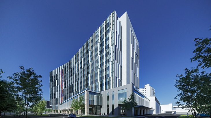 Rendering of the California Tower.