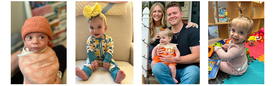 Four photos, left to right: