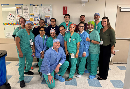 Radiology nursing team