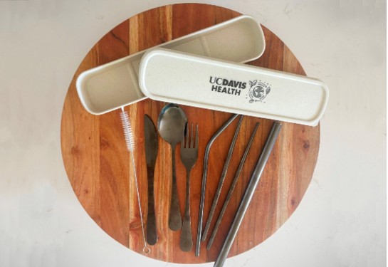 Reusable utensils kit