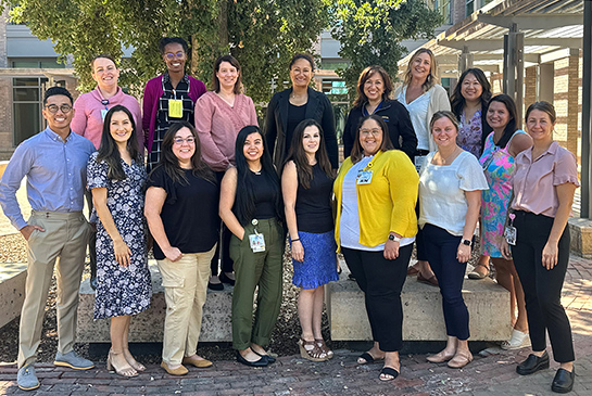 A group photo of nurses from the Leaders Program.