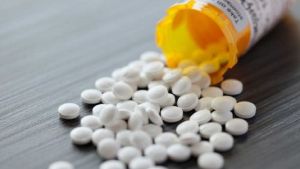 Pills spilled from bottle