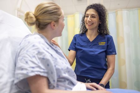 Nurse with Patient