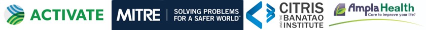 ACTIVATE, MITRE, CITRIS, Ampla logos