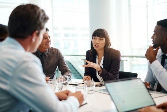 adult learners in a classroom