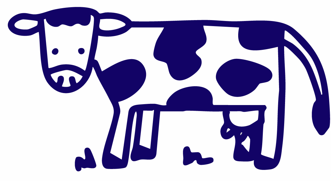 Cowie the blue cow