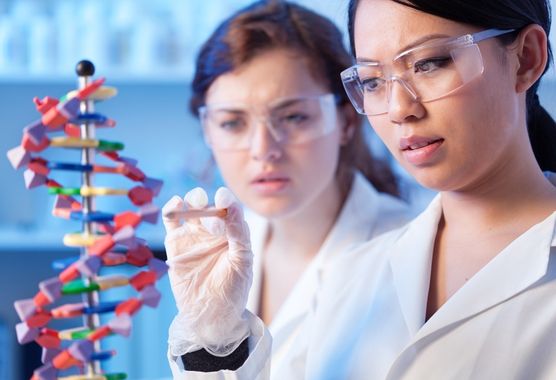 Two scientists