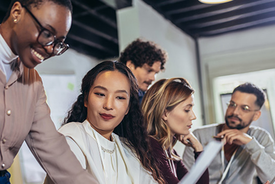 People working together