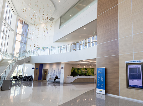 Folsom Medical Care Clinic lobby