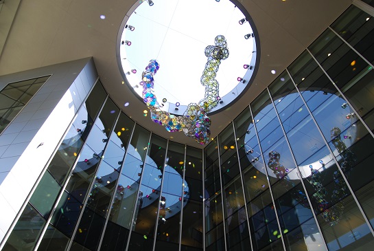 exterior of school of medicine building