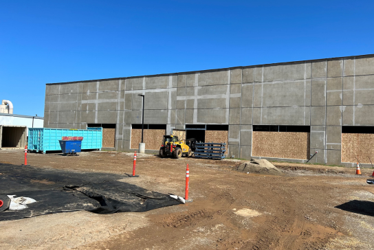 Pharmacy Exterior Construction Progress