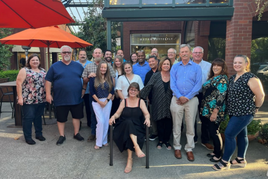 Real Estate Management Employee Group Photo