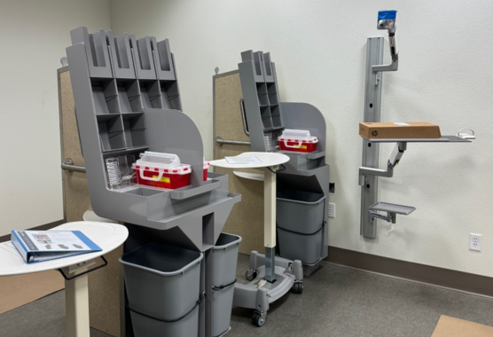 Photo of chapparal blood draw system