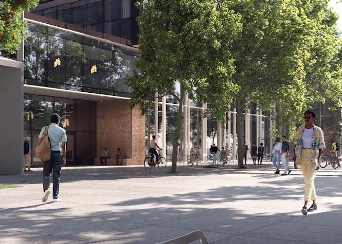 rendering of Aggie Square project