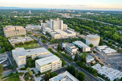 Wide image of UC Davis Medical Center Sacramento campus