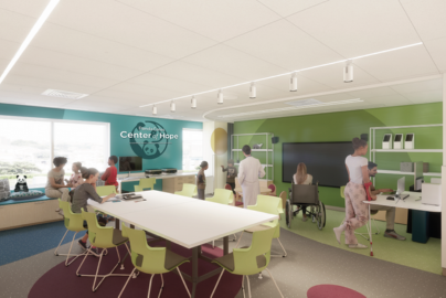 Rendering of Panda Cares Center of Hope