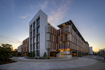 Photo of exterior of Parking Structure 5