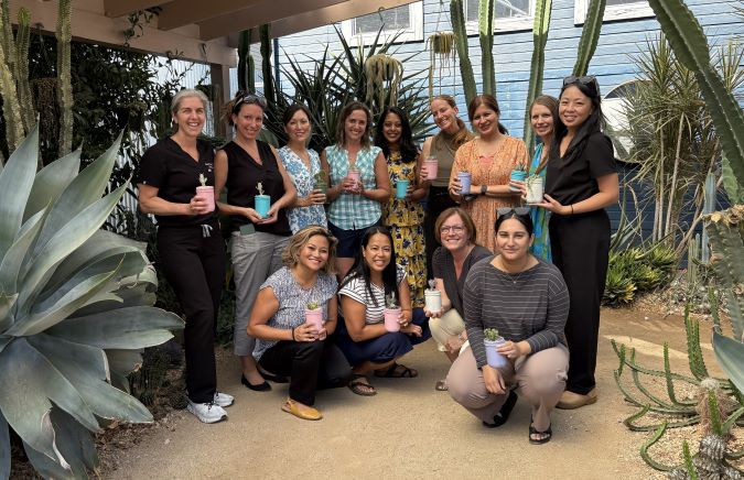 wimhs dls group at a succulent design event