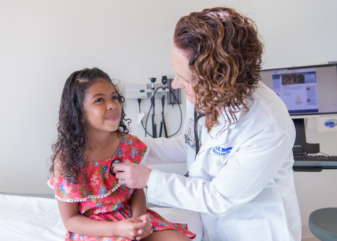 doctor talking to patient