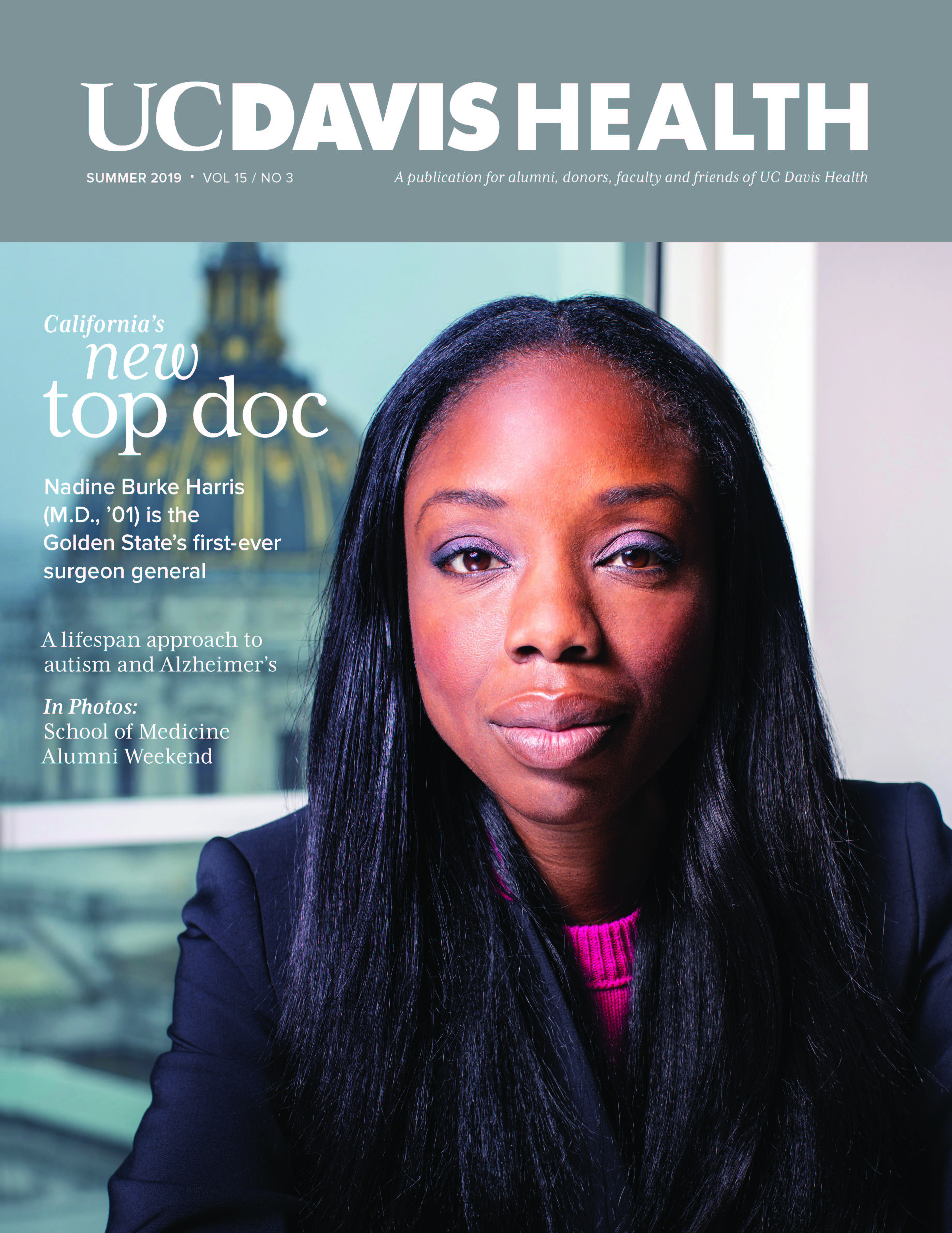 UC Davis Health Magazine Summer 2019 Cover