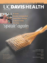 UC Davis Health Magazine Winter 2024 Cover