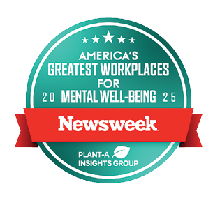 America’s Greatest Workplaces for Mental Well-being badge