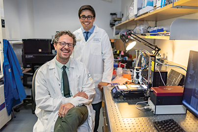 Andrew Birkeland, M.D., and Randy Carney, Ph.D.