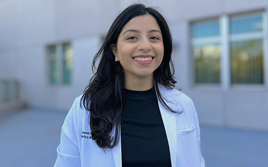 Mehnoor Haseeb, a fourth-year OB-GYN resident