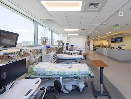 Recovery bays in the new 48X Complex