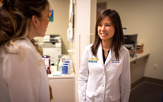Two UC Davis Health diabetes physicians.