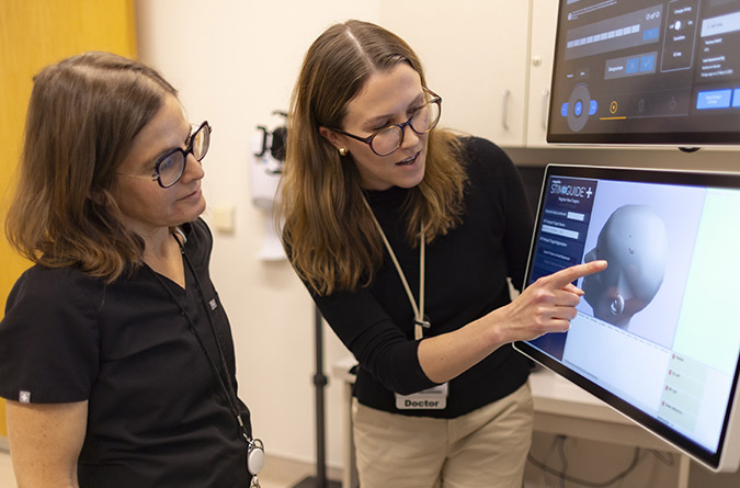 Psychiatrists Katharine Marder and Debra Kahn.