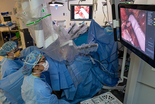 Robotic surgery