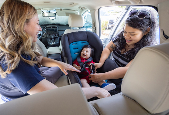 Injury Prevention Educator and Jennifer Rubin,  Injury Prevention Specialist.