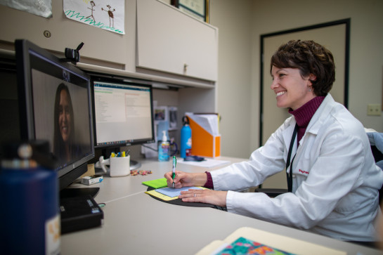 physician meeting patient