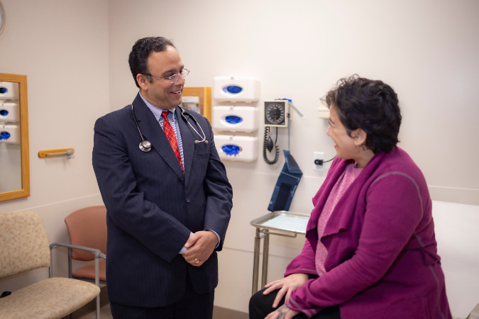 Lupus consult between doctor and patient