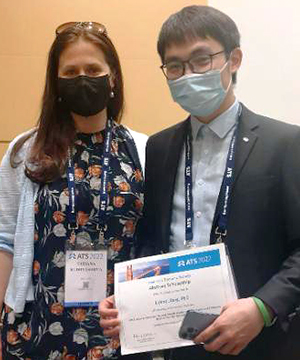 Abstract Scholarship Award from the Pulmonary Circulation Assembly of the American Thoracic Society 2022 International Conference in San Franscisco