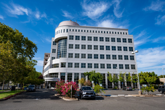 Outside of the Glassrock building
