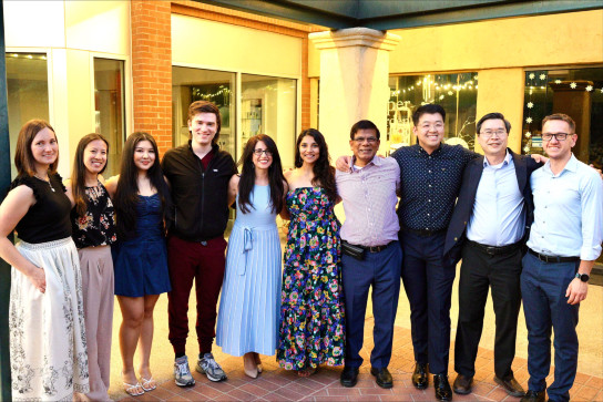 Fellows and faculty celebrate at graduation