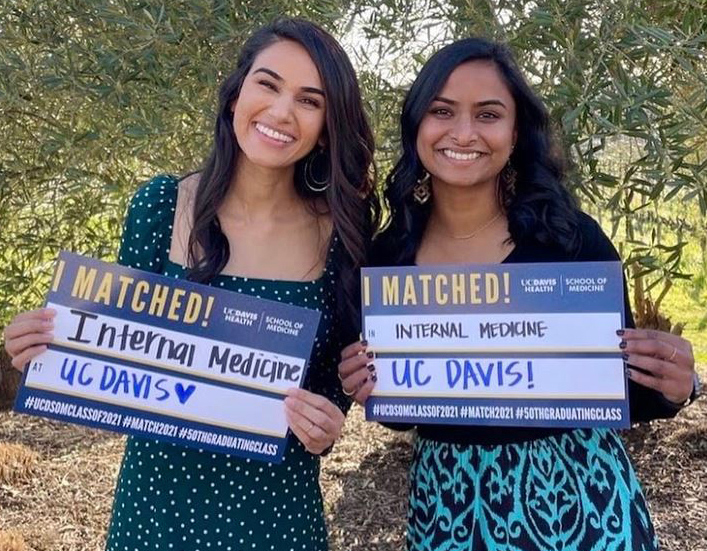 med students during match day