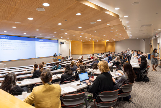 Research event at Education Building