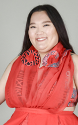 Designer and model: Adela Palominos.