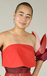 Respire&nbsp;&mdash; designed and modeled by Demi Chang.