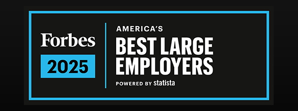 Forbes Best Large Employers Badge