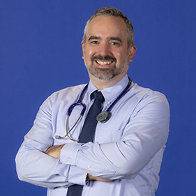 Primary care physician Daniel Linfesty