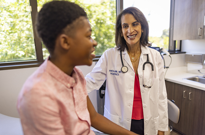 Primary care provider and patient