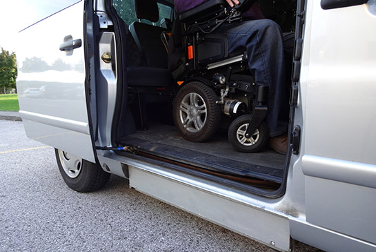 Wheelchair van