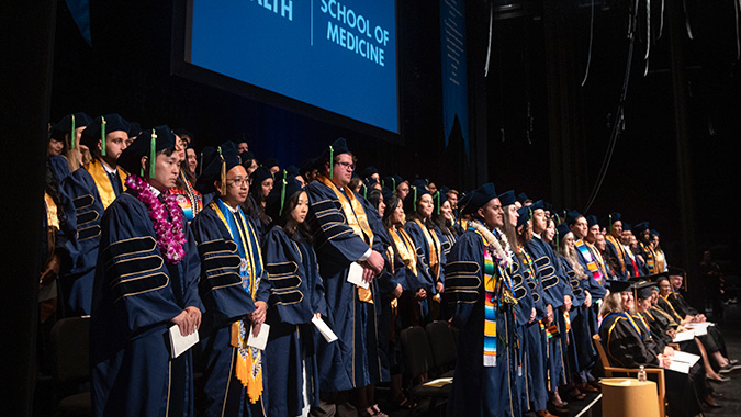 UC Davis School of Medicine graduation ceremony