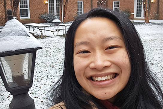 Jessica Tang, MD/PhD student and Medical Research Scholars Program NIH scholar