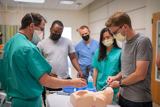 residents in surgical training